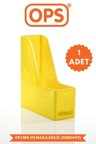 Ops Mg 101 A4 Demonte Plastic Vertical Magazine Folder Archives Case Organizer Storage Storage