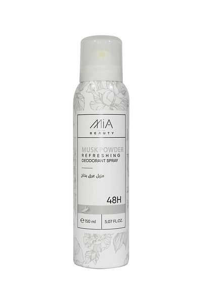 ALKHURAIJI Mia Deodorant Spray Musk Powder 150ml