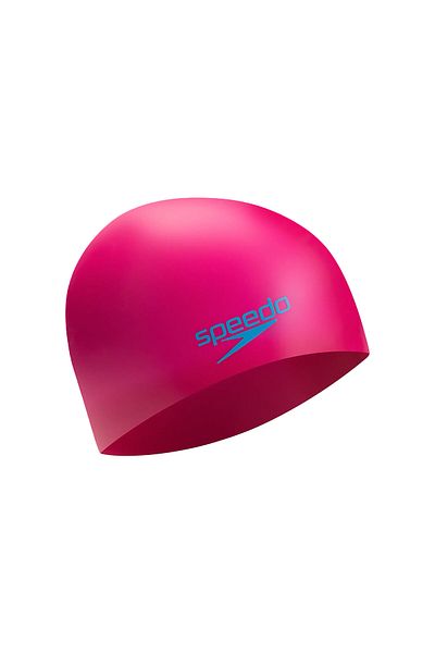 SPEEDO Long Hair Cap Ju Children's Long Hair Swimming Cap 8-12809F953 Pink