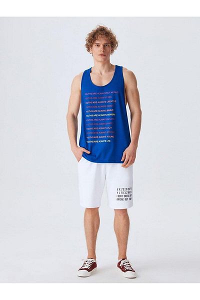 Ltb Zenifa Slogan Written Blue Undershirt 01222840436089_2525