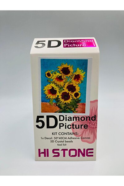 DUCK HOBY 50x40 Boncuklu Taş Mozaik Elmas Goblen Pano Tablo Resim Boncuk Puzzle Dıamond Paıntıng Hı Stone