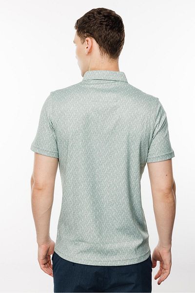 İgs Men's Green Polo Neck T-Shirt