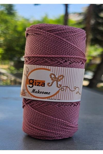 GİZA Runner & American Service Service No:3 Nm:1,5 Polyester Macrame Pink