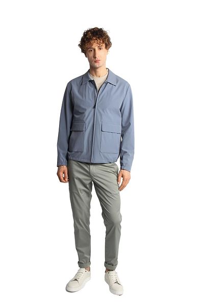 İgs Men's Blue Spring Coat