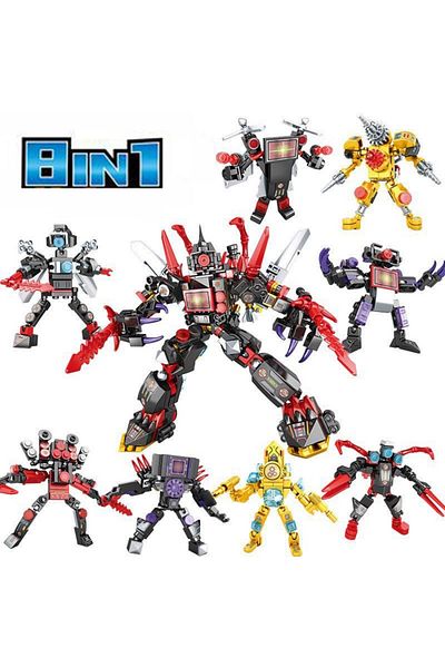 Choice B018 New Style Skibidi Toilet Man Monitor Man Titan Speaker Man Titan Camera Titan Monitor Titan Blo