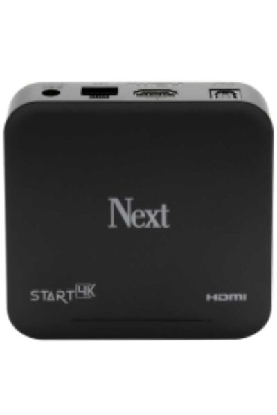 Next Start 4K Android TV Box SES KOMUTLU KUMANDA
