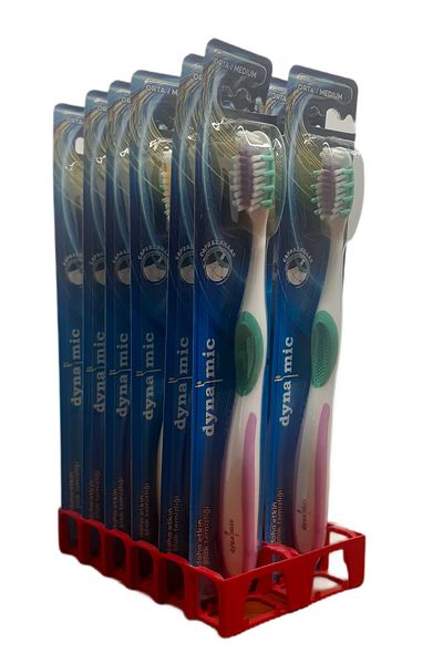 Dynamic Toothbrush Medium Hard (Medium) X 12 Pcs