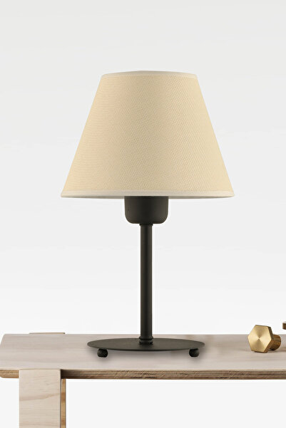 NisaLuce Nisa Luce Beluna Metal Lampshade-Smoked Glass/Coffee Fabric Head