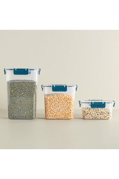 SAVLAR Set of 3 Deep Clara Box 1100Ml+2200Ml+3400Ml