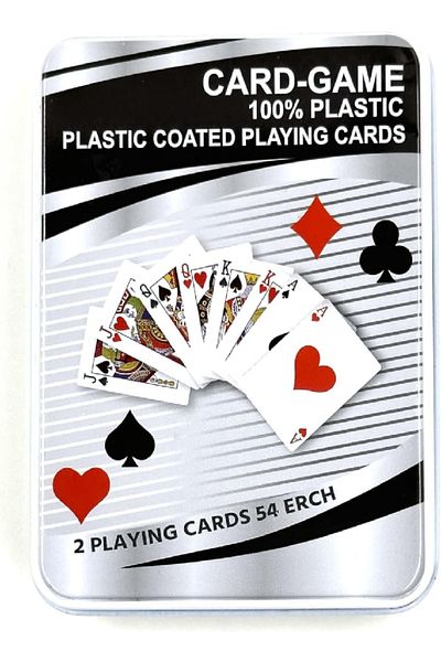 RAHALIFE HOME SOLUTION RAHALIFE 100% Plastic Playing Cards | 2 Decks | 54 Cards Each | Waterproof & Durable Design