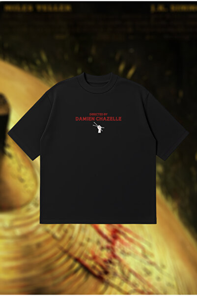 PURE POWER تي شيرت للجنسين بمقاس كبير من تصميم داميان شازيل Boxy Fit - تي شيرت مطبوع |   ملابس الشارع