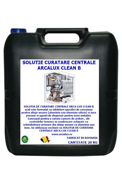 ARCA LUX Solutie curatare centrale ArcaLux Clean B, bidon 20 L