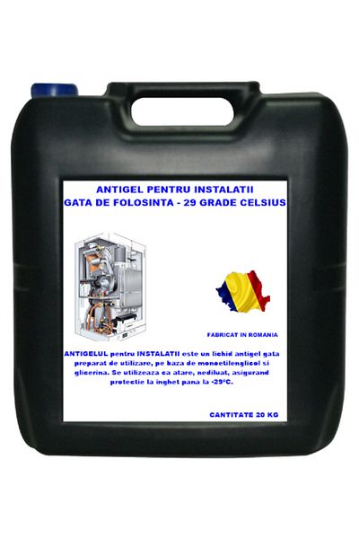 ARCA LUX Antigel centrala , gata de folosinta -29 grade Celsius Arca Lux, Bidon 20 Kg