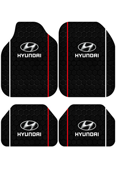 BigArts Home Hyundai Dekor Oto Paspas Takımı Tüm Modellere Uyumlu Makinede Yı...