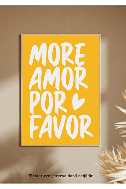 One Little Happiness ΠΕΡΙΣΣΟΤΕΡΑ AMOR Αφίσα Αισθητική Αφίσα Τοίχου , Αφίσα χω...