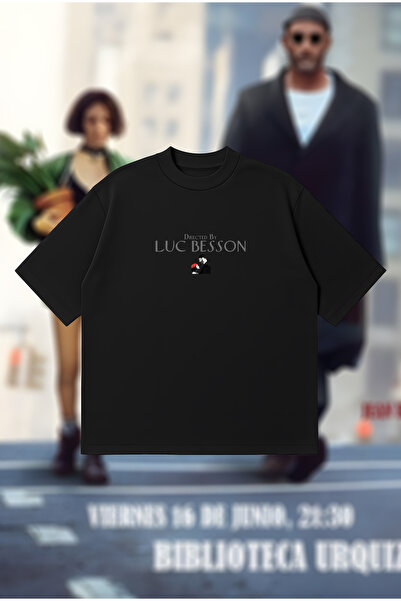 PURE POWER Regizorat de Luc Besson Tricou Boxy Fit supradimensionat unisex tr...