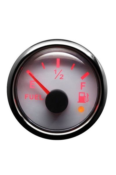 Universal Marine WHITE Fuel Level Indicator Watch