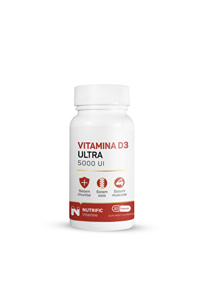 NUTRIFIC Vitamina D3 ULTRA 5000UI 30cps NUTRIFIC