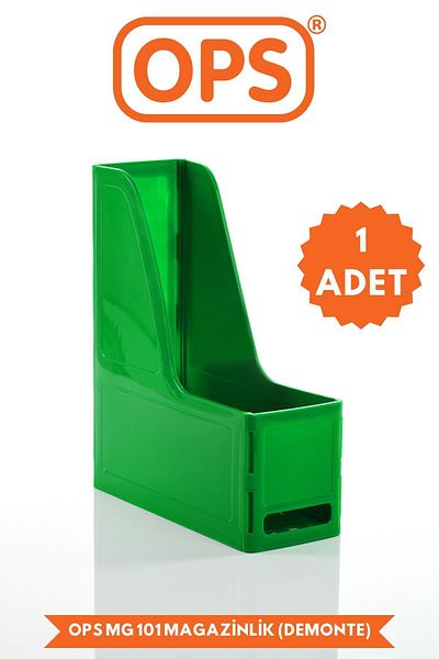 Ops Mg 101 A4 Demonte Plastic Vertical Magazine Folder Archives Case Organizer Storage Storage