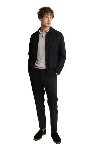 İgs Men's Black Spring Coat