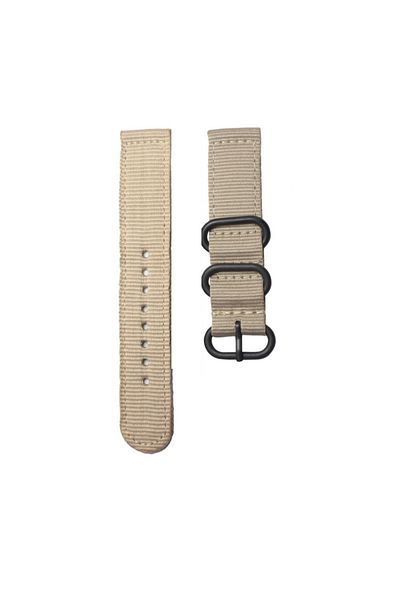 O Ozone Samsung Galaxy Watch 3 45mm /46mm / Classic | Woven Nylon Strap Watch Band | Khaki