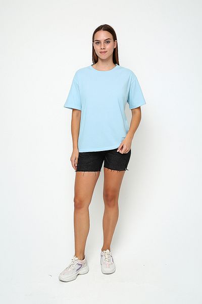 Oasis tricou oversize pentru femei, fără imprimeu, cu gâtul turnat