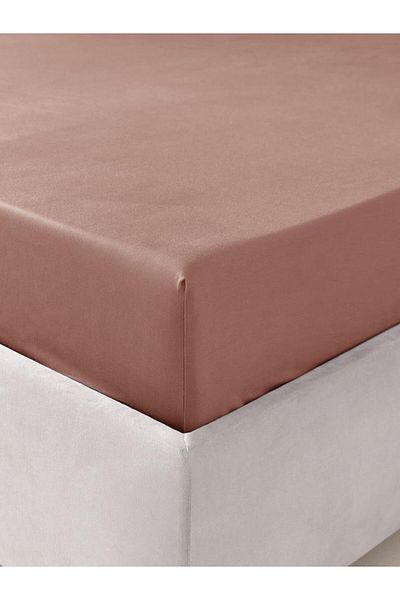 Karna Home Satin Fitted Sheet – Soft Textured and Shiny Looking