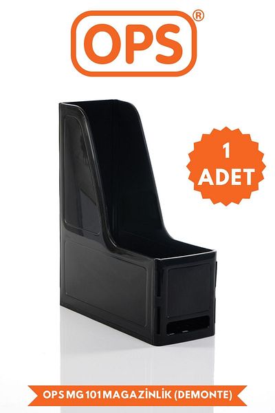 Ops Mg 101 A4 Demonte Plastic Vertical Magazine Folder Archives Case Organizer Storage Storage