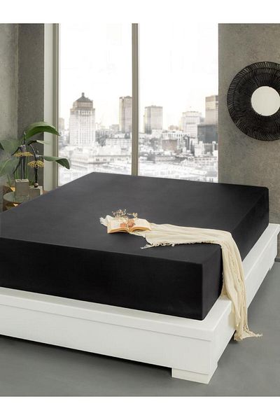 Karna Home Satin Fitted Sheet – Soft Textured and Shiny Looking