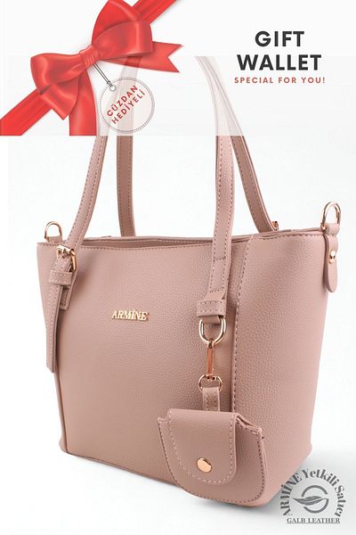 Armine Original Armine Premium Quality Women's Shoulder and Hand Bag Suitable for Daily Use Mink +1 349