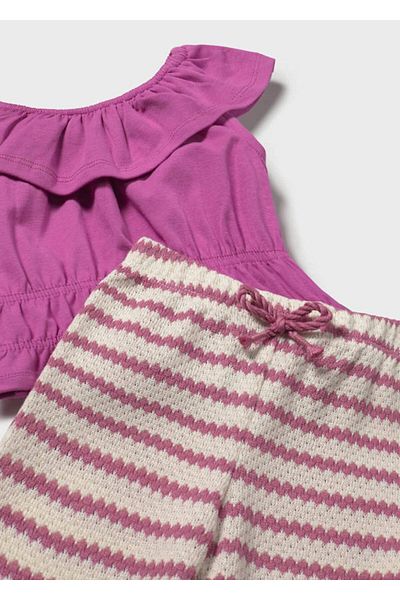 MAYORAL Baby Girl Crochet Pants Set