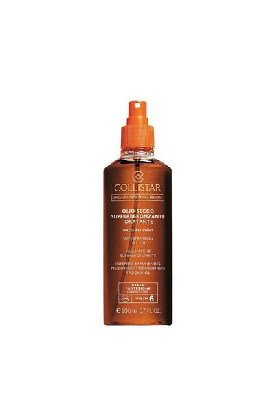 Collistar Collistar Supertanning Intense Tanning Dry Oil SPF 6, Sun Protection, 200 ml