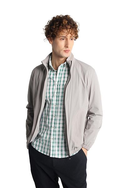 İgs Men's Gray Spring Coat