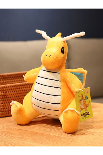 Choice Dragonite 25cm Original Pokemon Pikachu Plush Stuffed Animal Toy Eevee Mew Snorlax Squirtle Bulbasau