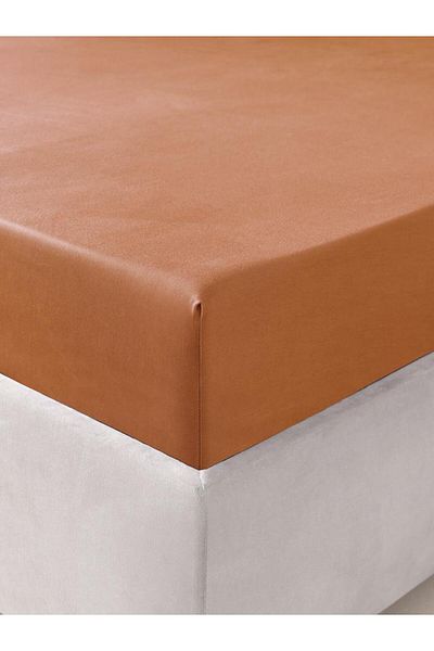 Karna Home Satin Fitted Sheet – Soft Textured and Shiny Looking
