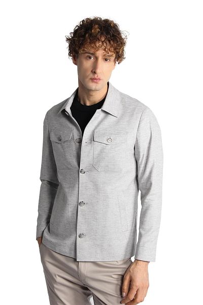 İgs Men's Gray Spring Coat