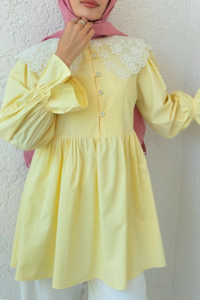 Salih Çelebi Princess Tunic 2345 - Sari