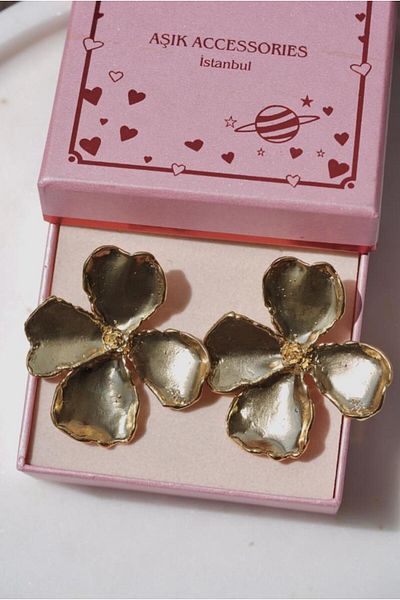 AŞIK ACCESSORIES Flower Earrings