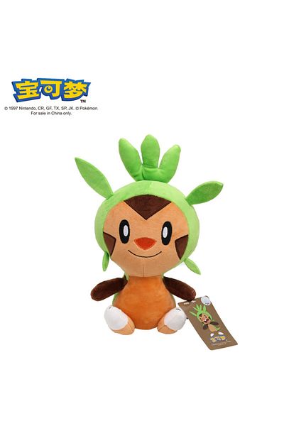 Choice Chespin POKEMON Original Plush Toy Gengar Mimikyu Pikachu Charizard Genuine Kawaii Plush Doll Soft C