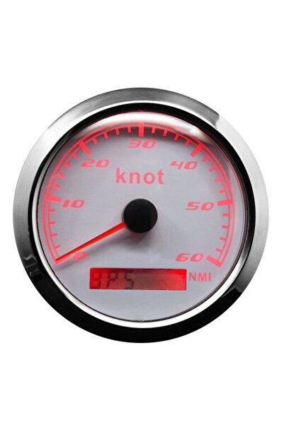 Universal Marine WHITE Speed Indicator - 60 knot