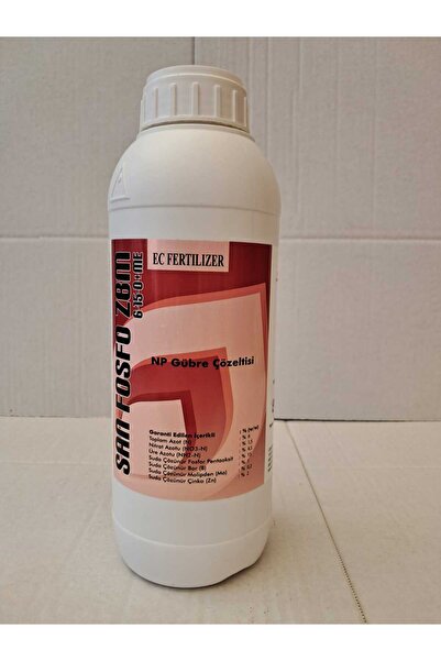Sanorganik San Fosfo ZBM 1 Litre Azot, Fosfor, Çinko, Bor, Molibden(Çiçeklendirici)