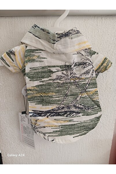 Zeyşil Pati Giyim Zeyşil Petfashion Aloha Shirt