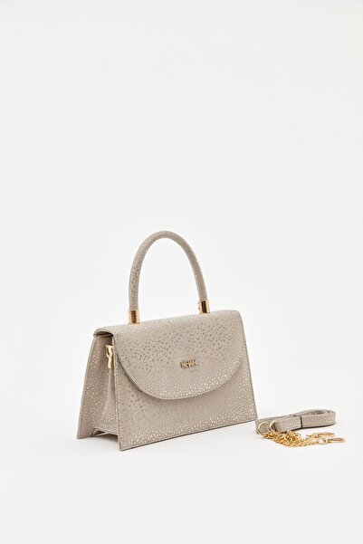 Nihan Satchel Abiye Çanta Gold
