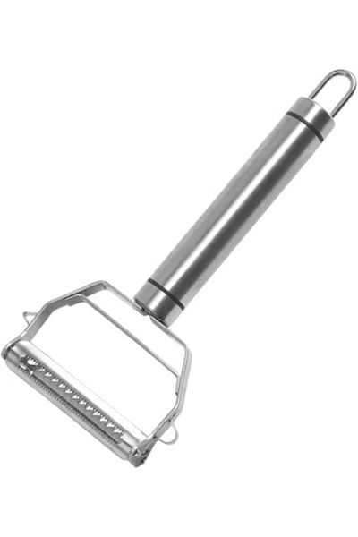 Generic Multifunction Stainless Steel Julienne Peeler Vegetable Peeler Double Planing Grater Kitchen Accesso