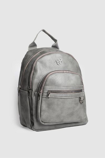 Garmi La'Graccio Paris Women's Nales Freeze Faux Leather Backpack Anthracite