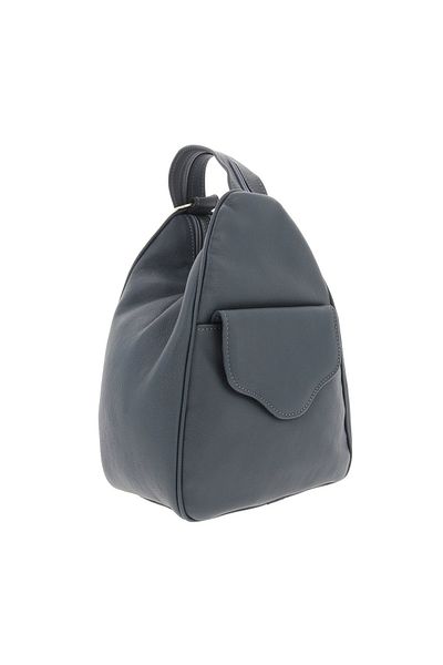 Magazinul de genti Women's backpack made of soft natural leather, model 126,