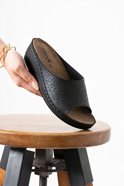 AlbiShoes Women's Flexible Comfortable Soft Sole Anatomical Light Heel 4 cm Daily Women's Home Out Slippers