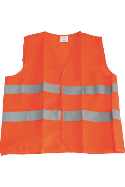 flores Thin reflective vest, with signal stripes, orange, size XXXL