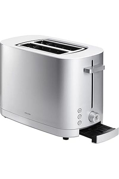 AMAZON TOHUM Zwillig Efiigy Toaster with Grill 2 Slots 2 Slices Gray