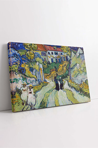 KOSS Dijital Pictură pe pânză cu scări de Vincent Van Gogh, pictură clasică, ...